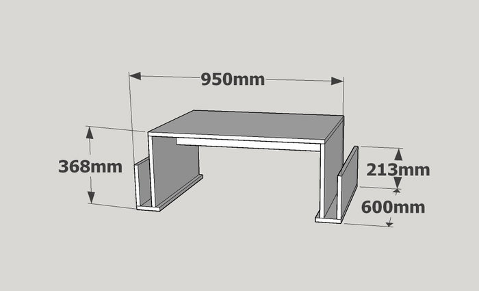 Hanah Home Magazin - Mesa de centro Nogal Hanah Home Magazin - Mesa de centro Nogal